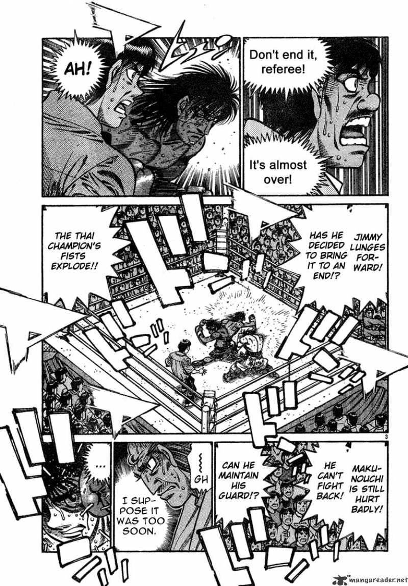 Hajime no Ippo: Fighting Spirit, Chapter 739 image 03